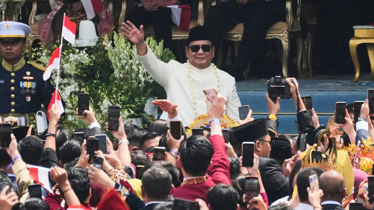 Indonesian President Prabowo Subianto