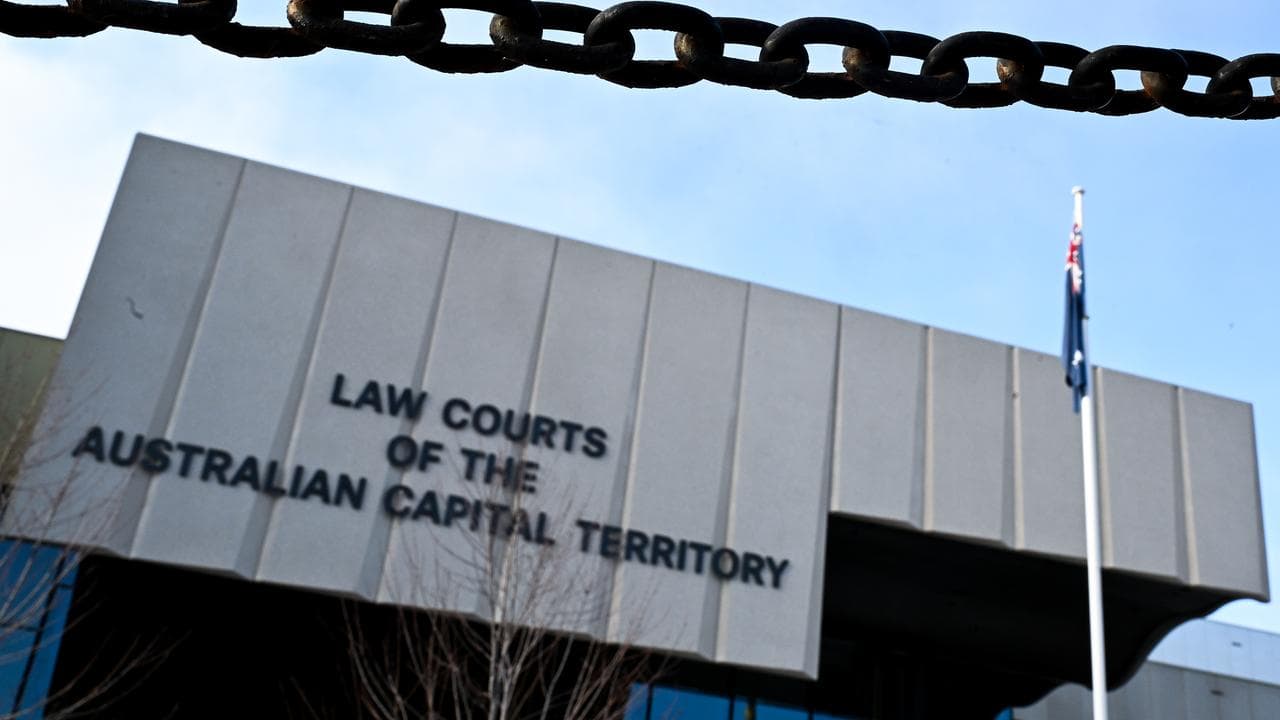 Court signage (file)