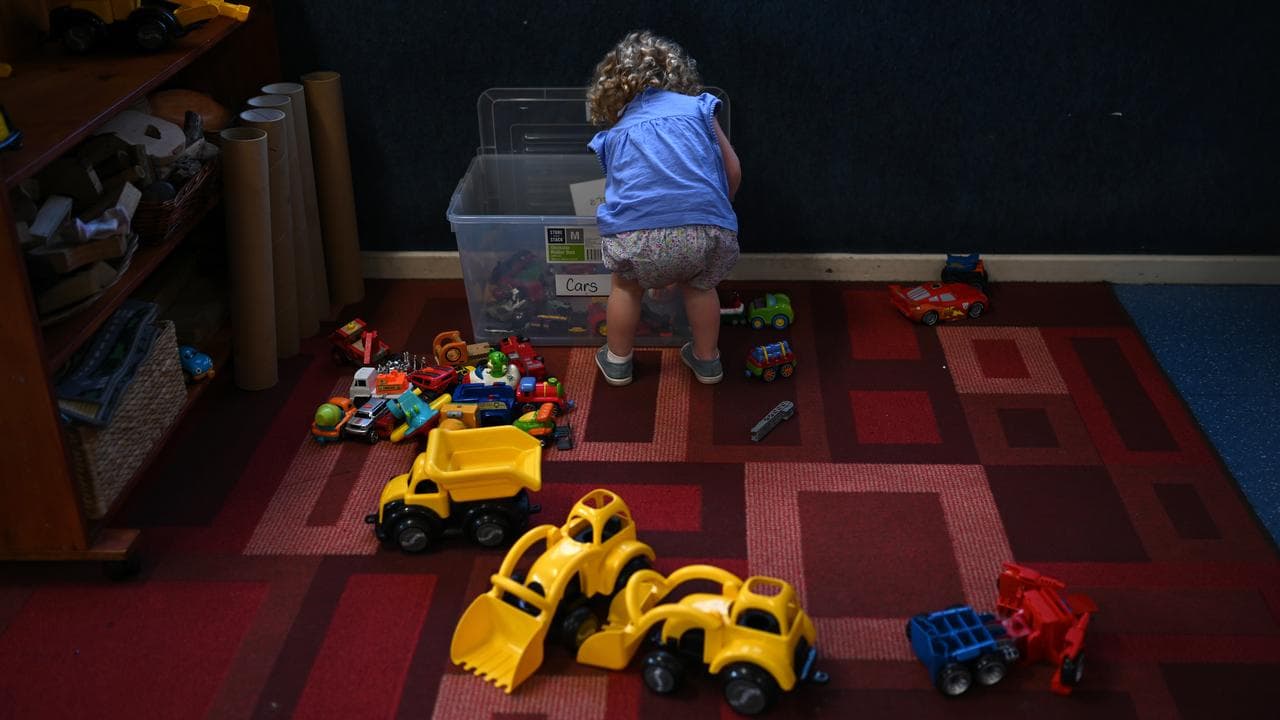 Child playing at a kindy