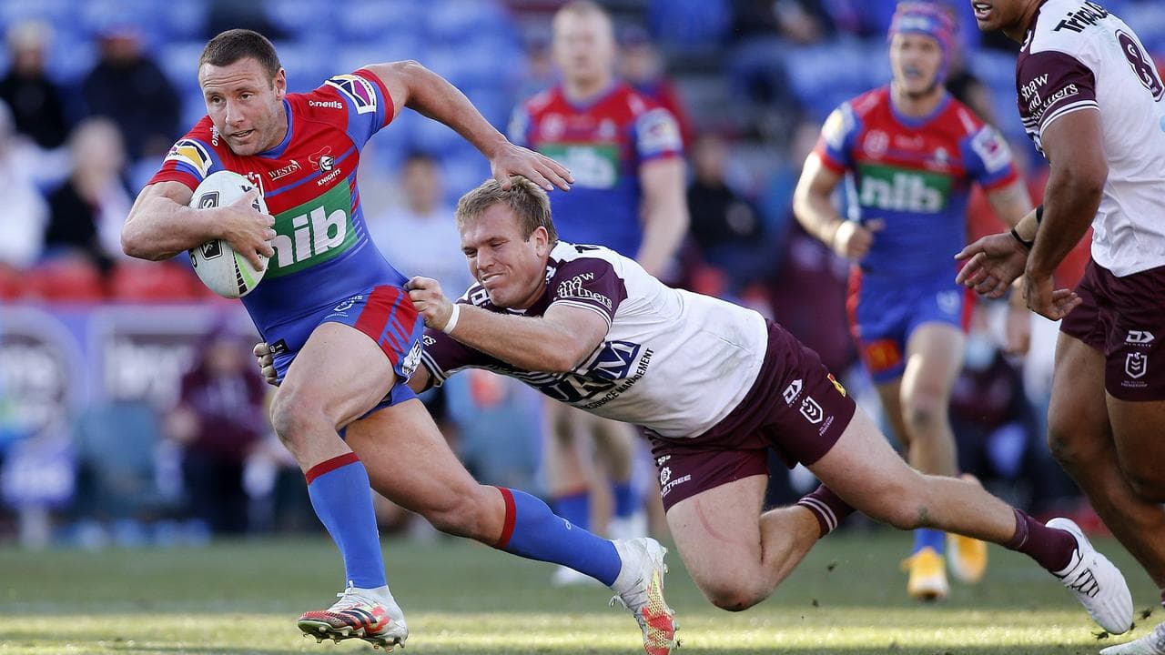 (L-R) Blake Green and Jake Trbojevic.