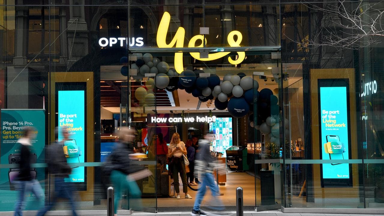 An Optus store (file image)