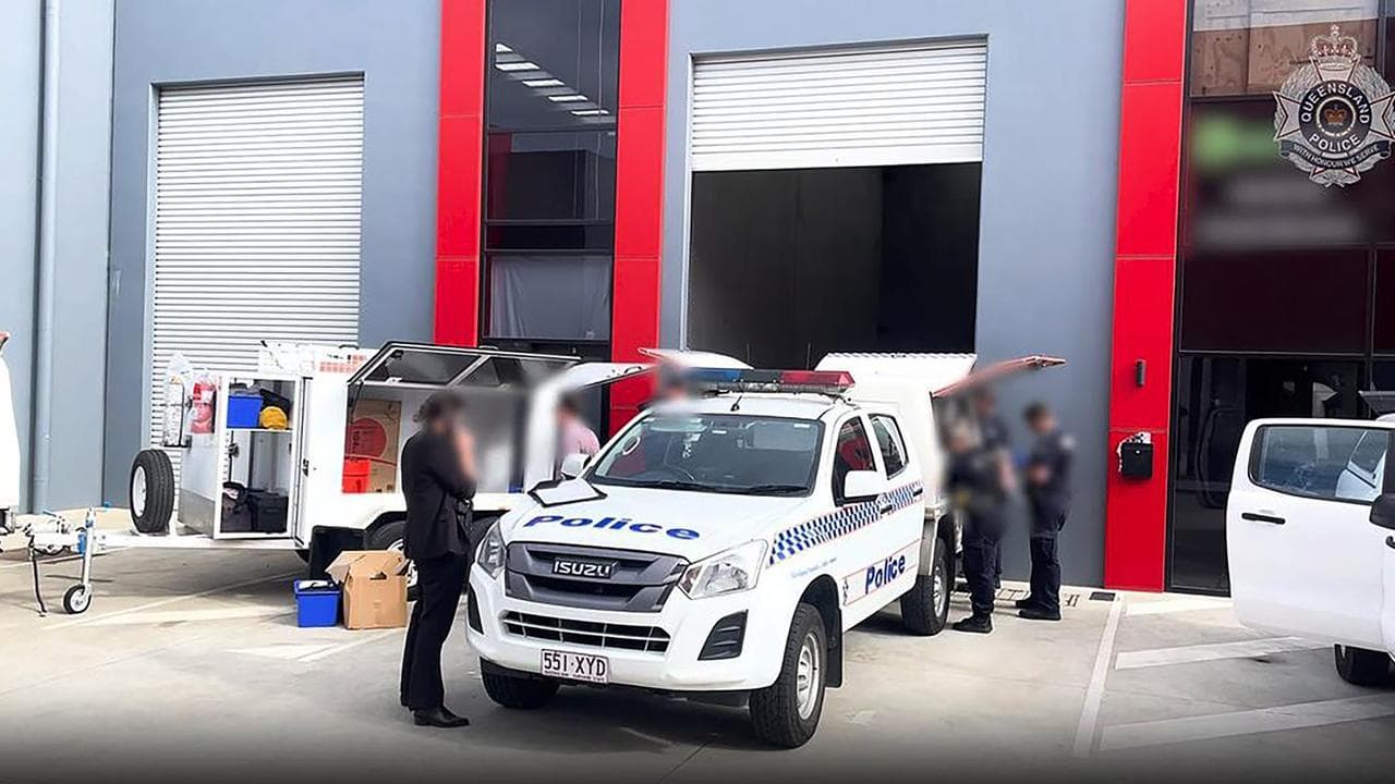 Police raid at Rothwell