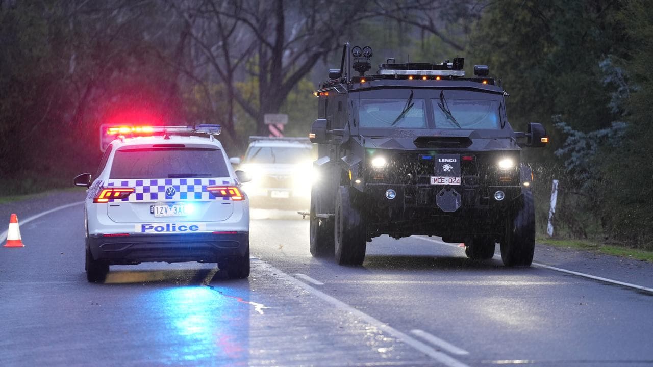 Victorian Police vehicles (file image)