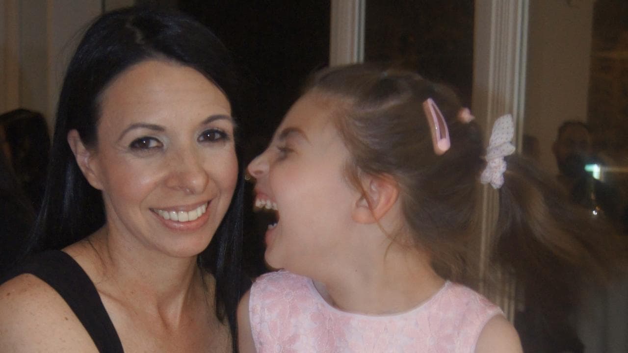 Angelina Moschoudis with mother Giovi