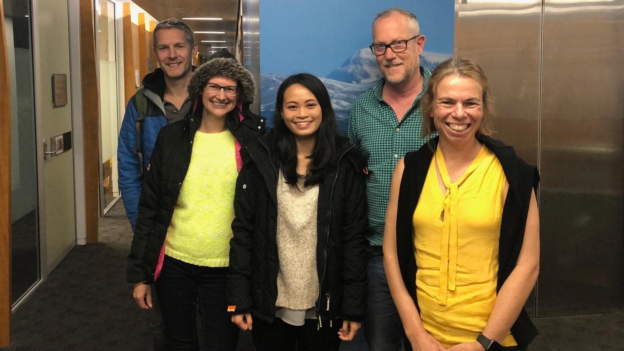 The Octopus Ice Sheet team