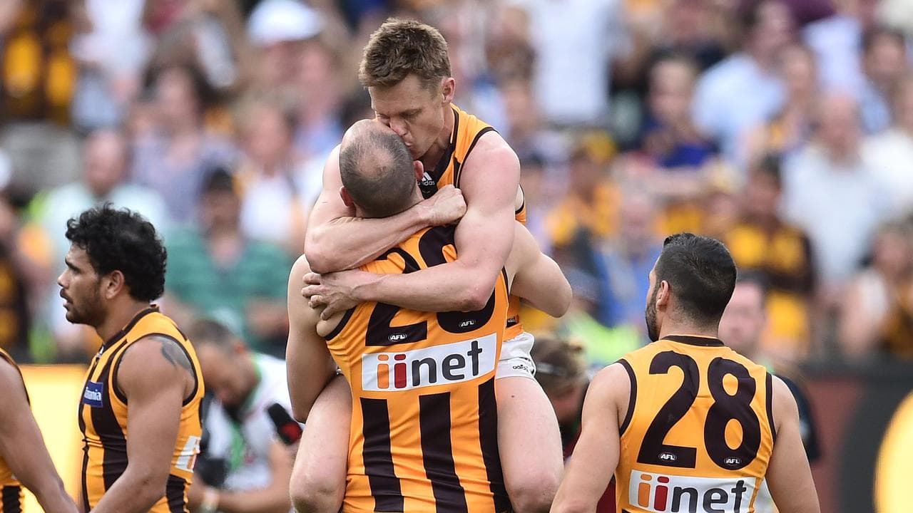 Hawthorn Hawks players Sam Mitchell