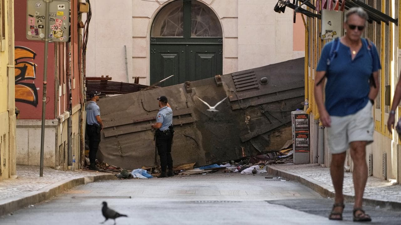 Funicular crash in Lisbon