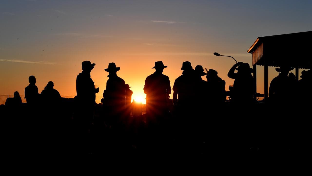 Sunset at the Birdsville Hotel (file image)