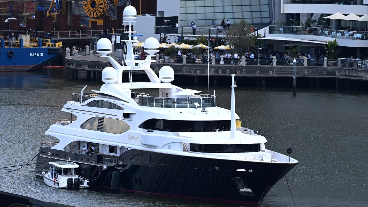 Clive Palmer’s superyacht