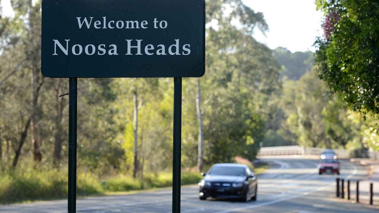A welcome sign in Noosa Heads (file image)