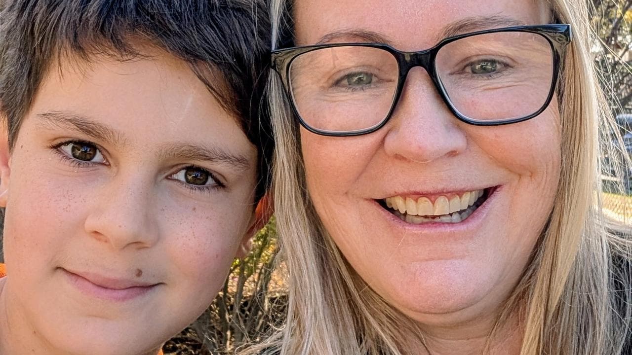 Megan Hateley and son Phoenix