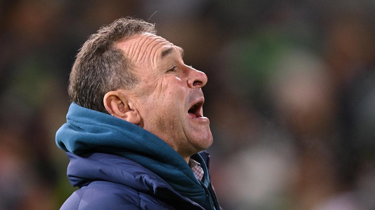 Canberra coach Ricky Stuart.