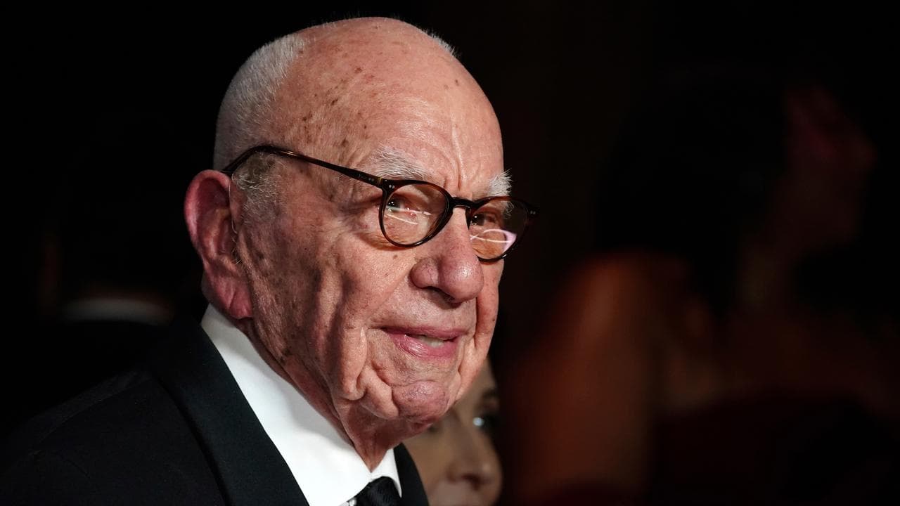 A file photo of Rupert Murdoch 