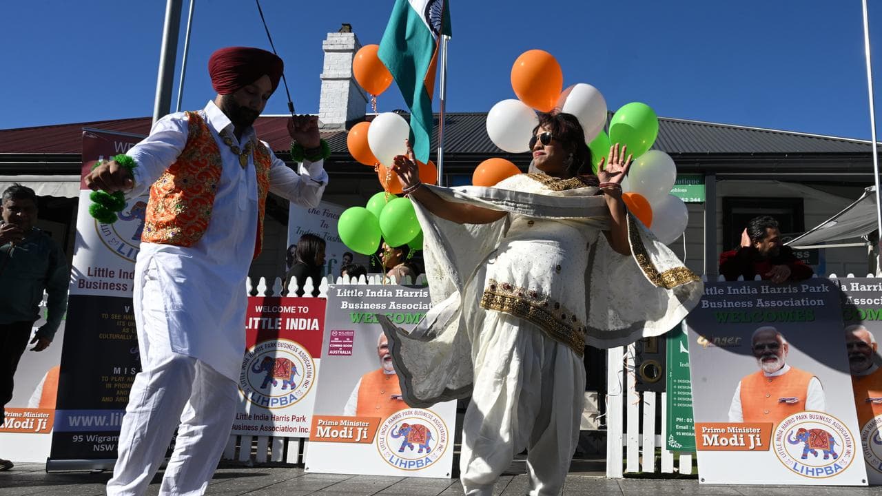 Members of the Indian community