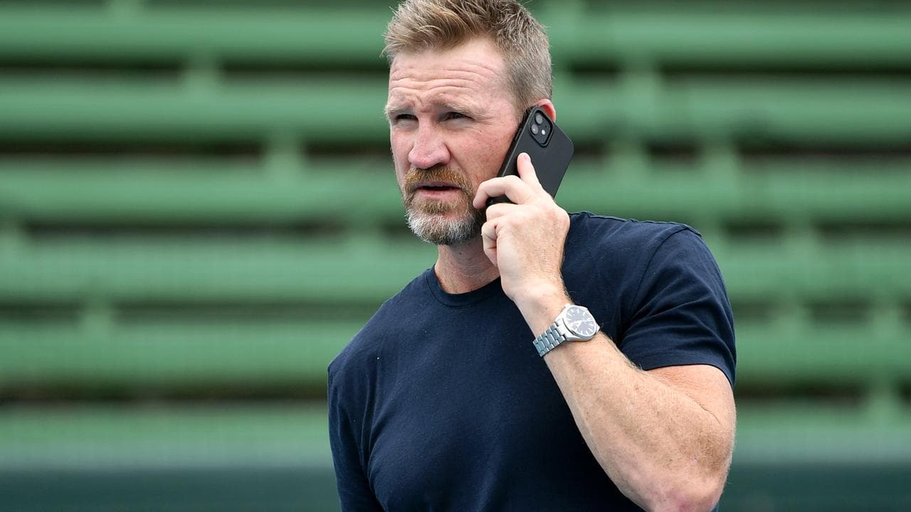 Former Collingwood boss Nathan Buckley.