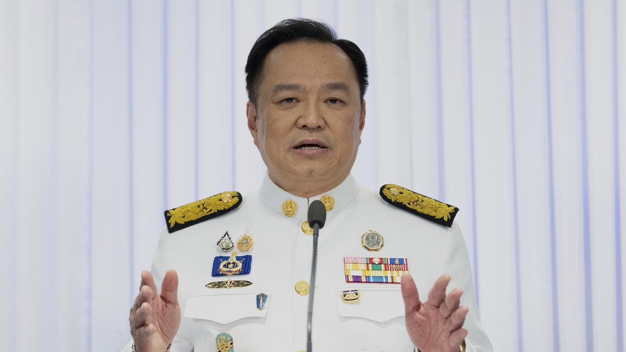 New Thai Prime Minister Anutin Charnvirakul