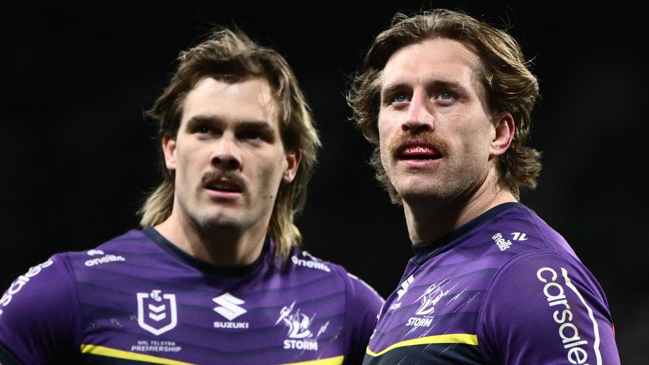 Storm superstars Ryan Papenhuyzen and Cameron Munster.