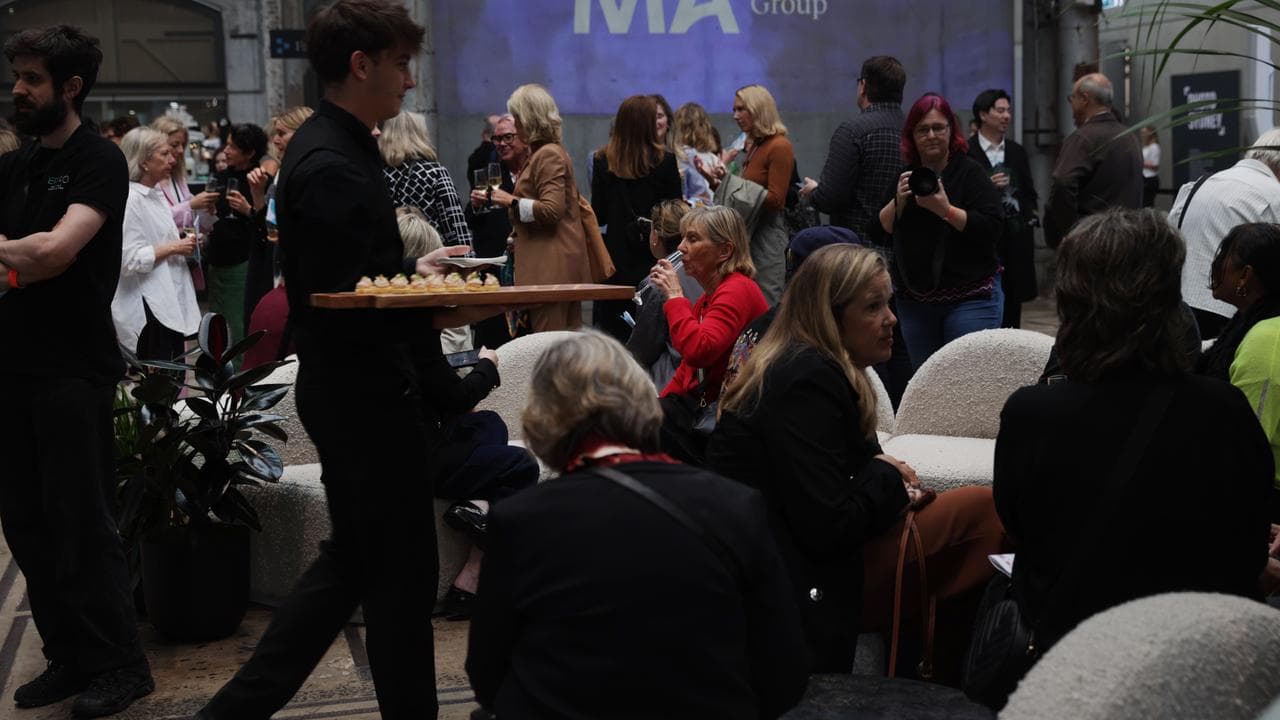 Crowds the Sydney Contemporary 2025