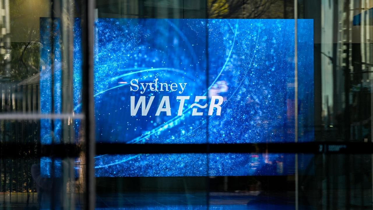 Sydney Water signage (file image)