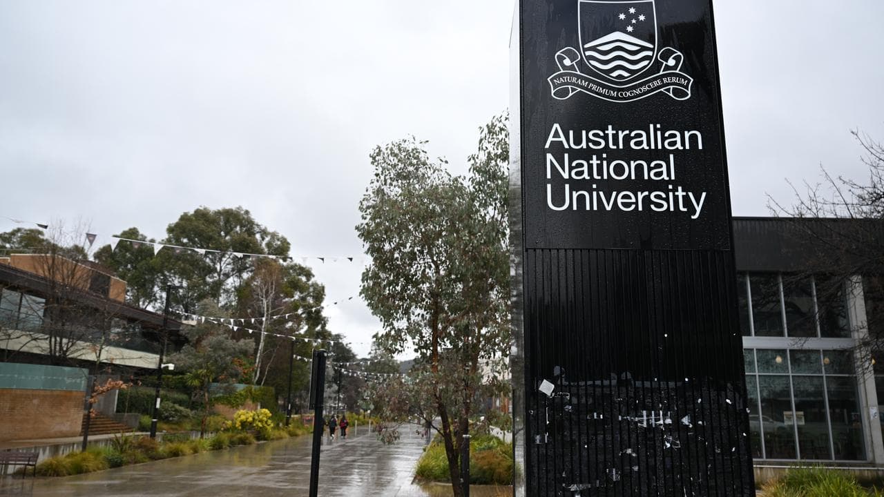 Entrance to Australian National University