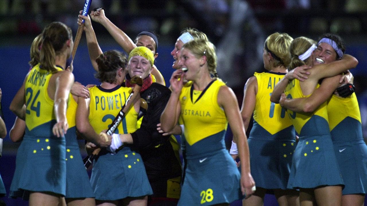 Sydney Olympic Games. Womens Hockey Gold Medal
