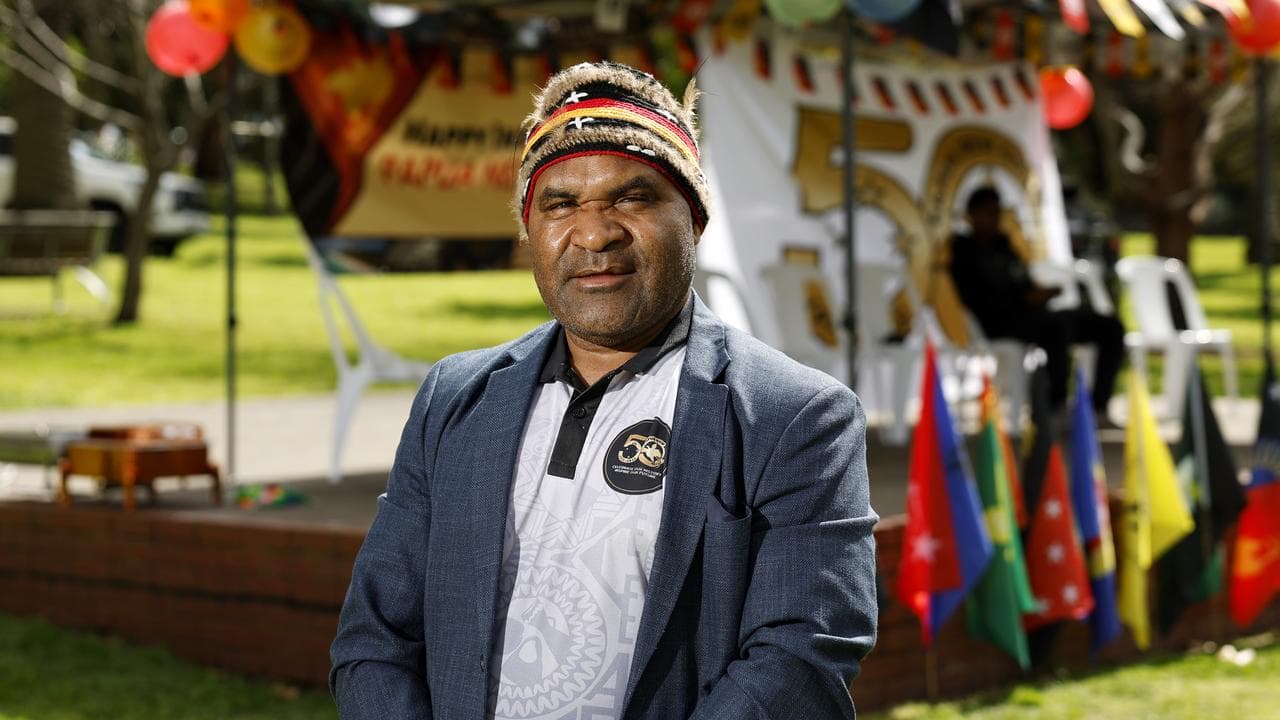 President PNG Australia Association of Victoria Peter Bakua