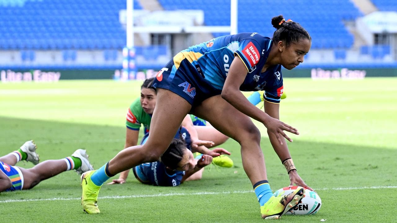 A first-half double to Phoenix-Raine Hippi.