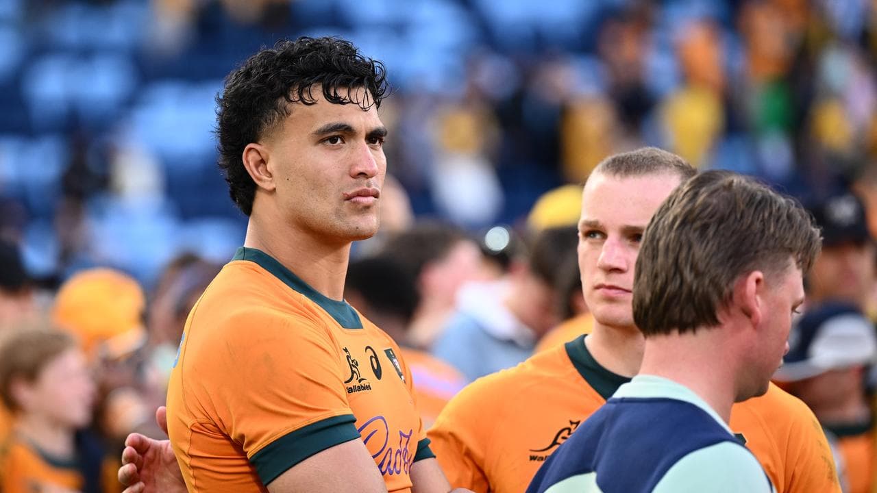 Joseph-Aukuso Suaalii and Max Jorgensen reflect on the loss.