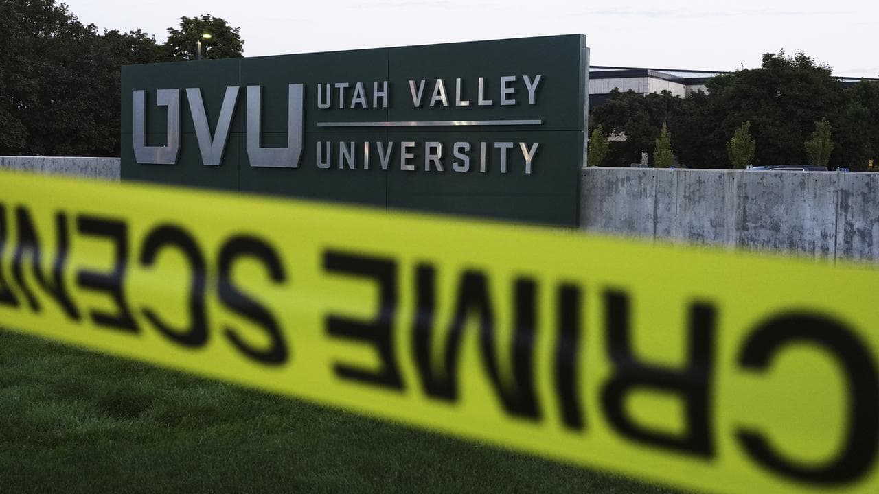 Crime scene at Utah Valley University