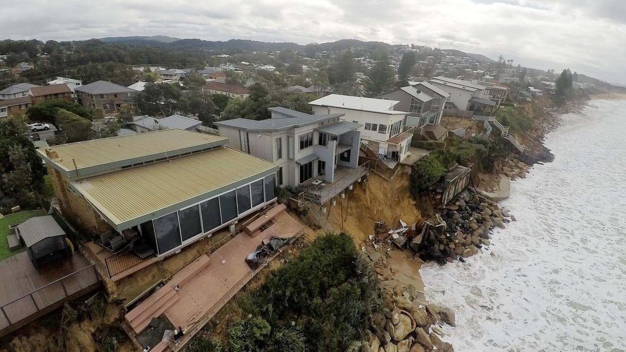 Coastal erosion (file image)