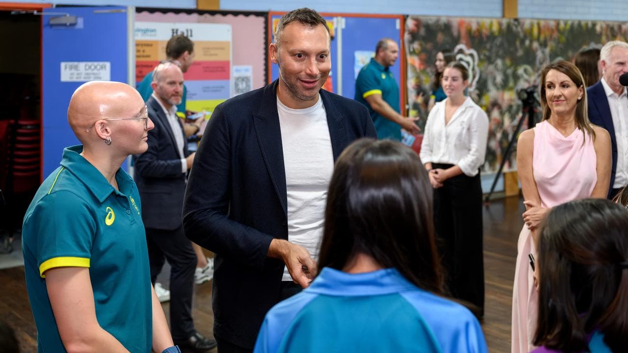 Australian swimming legend Ian Thorpe.