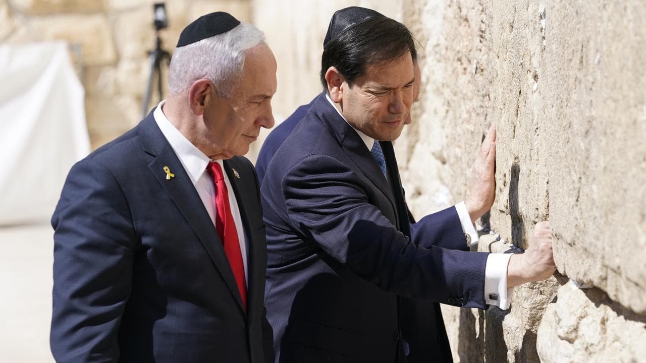 Marco Rubio and Benjamin Netanyahu