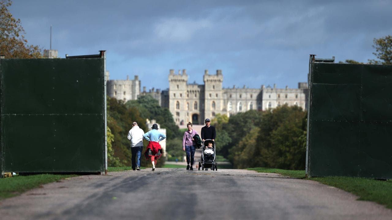 US President Trump in Windsor