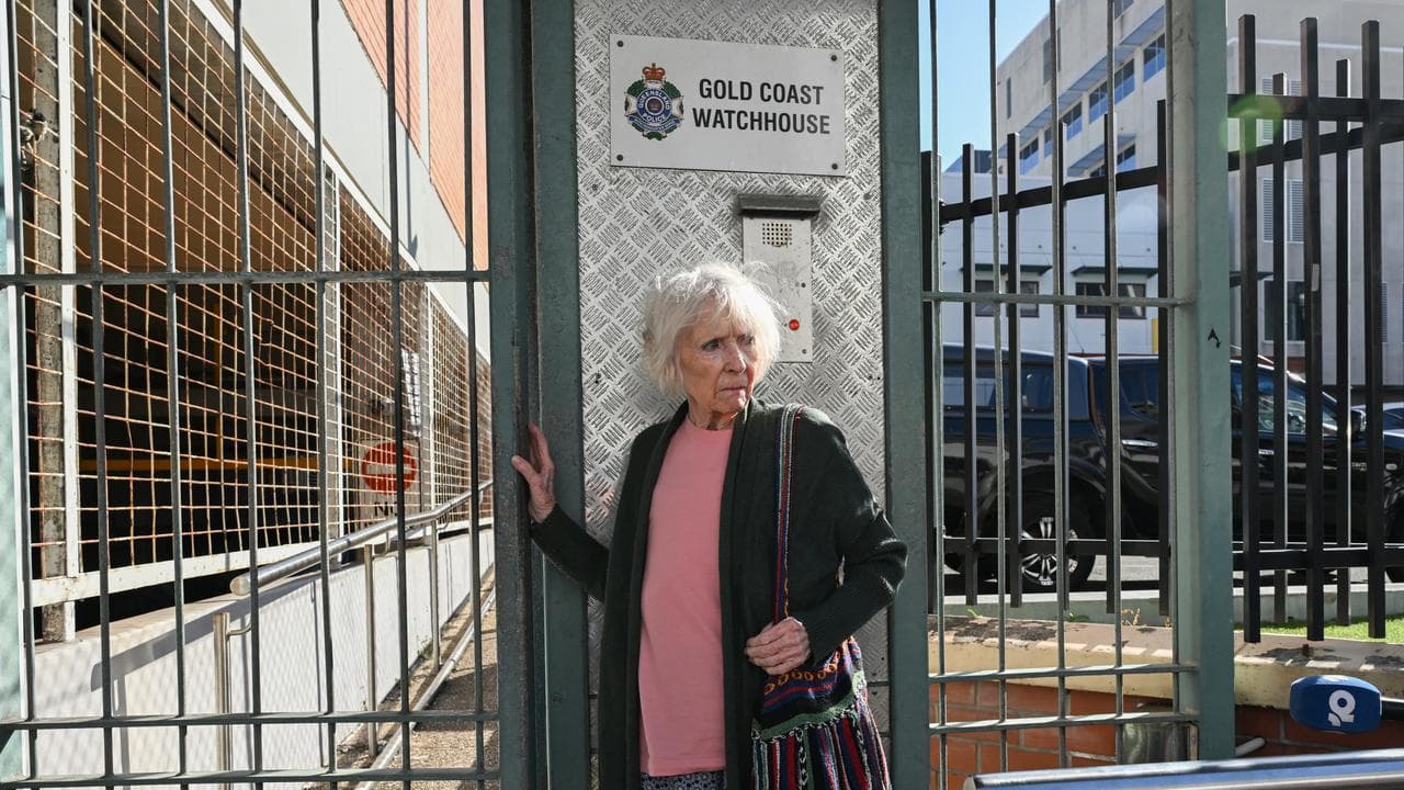 Elaine Arch-Rowe leaving the Southport Watchhouse