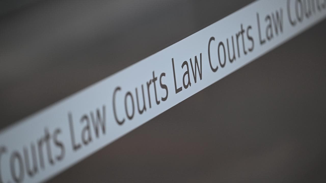 Court signage (file)