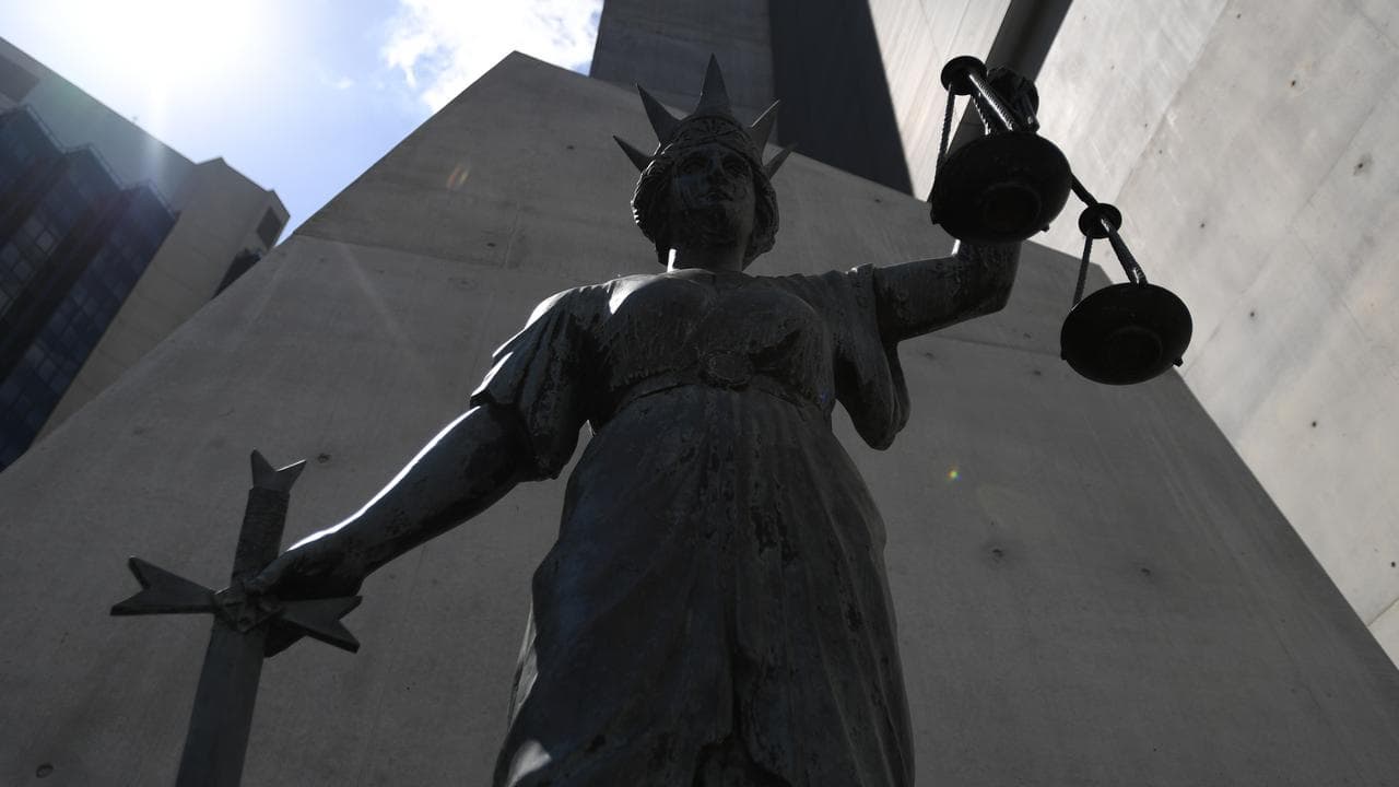 A statue of Themis, the Greek God of Justice (file)