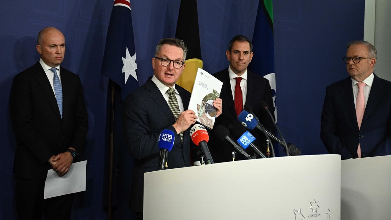 Climate Change Minister Chris Bowen (file image)