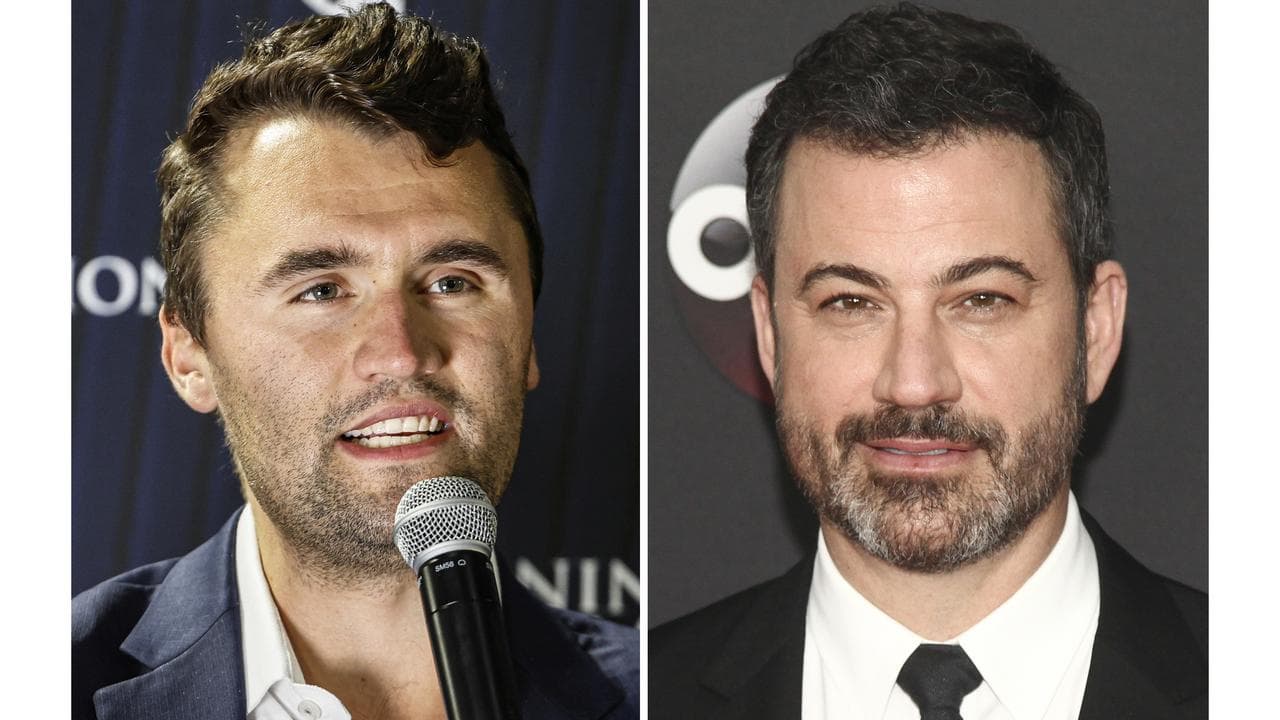 Charlie Kirk and Jimmy Kimmel