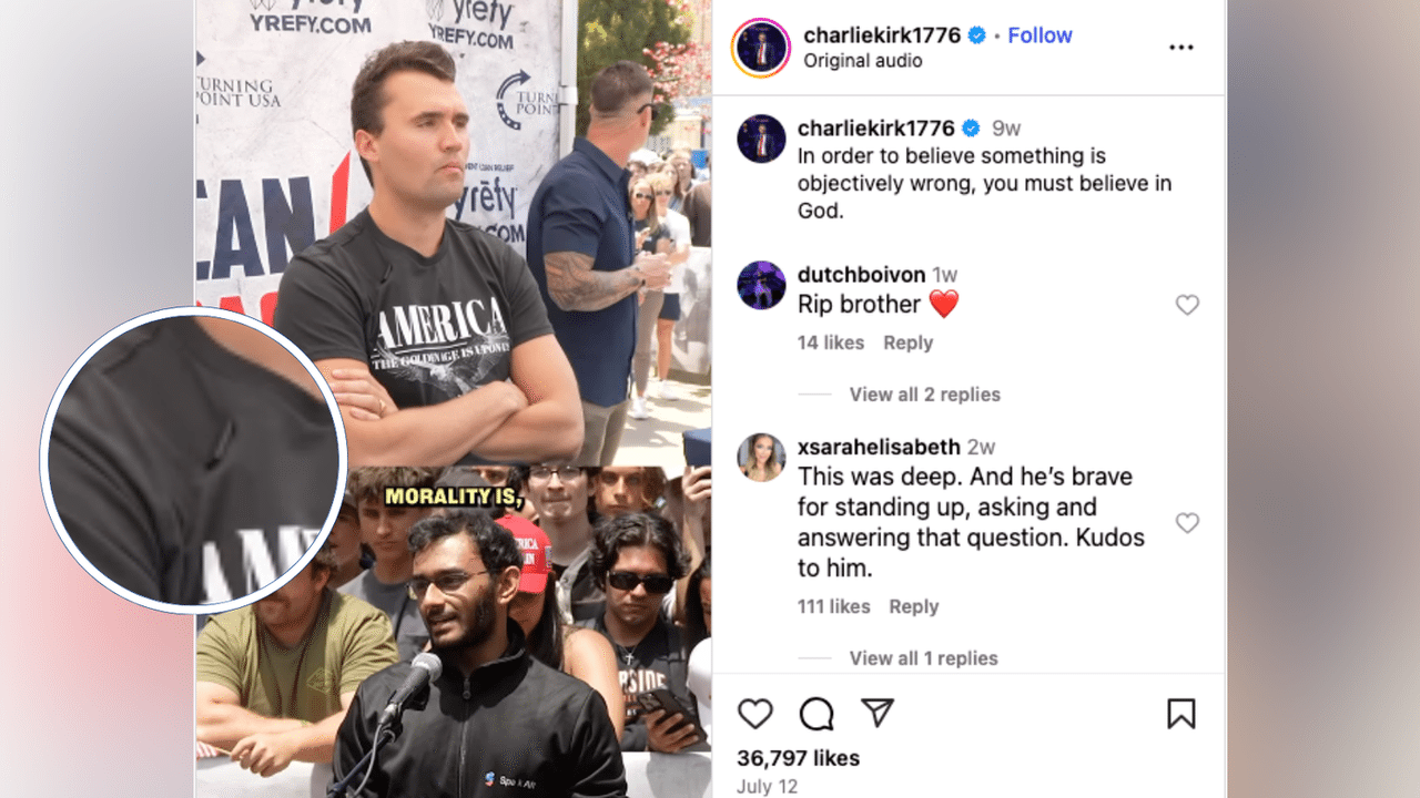 A screenshot of an Instagram post