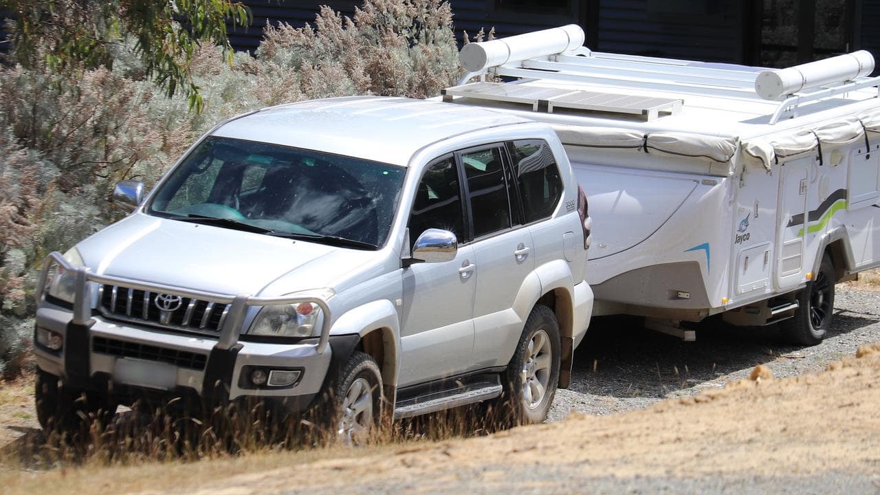 Toyota Prado allegedly stolen by Bruce Lehrmann (file)