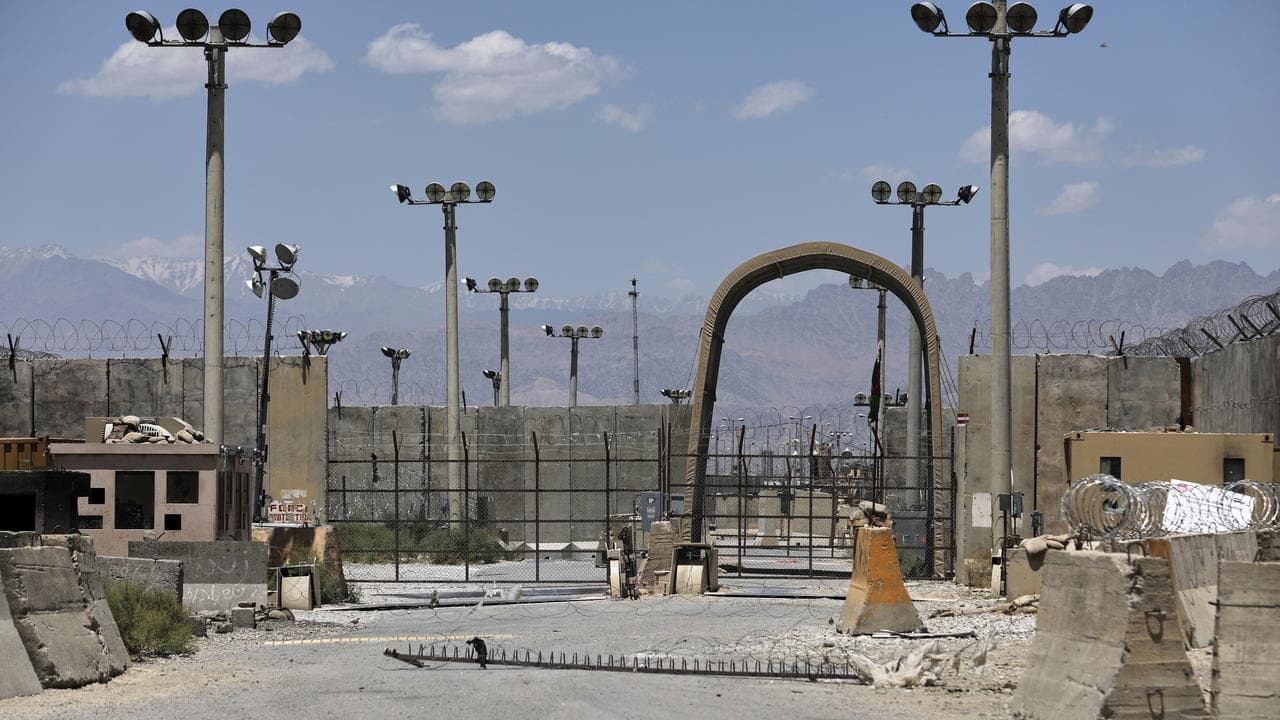 Bagram Air Base in Afghanistan