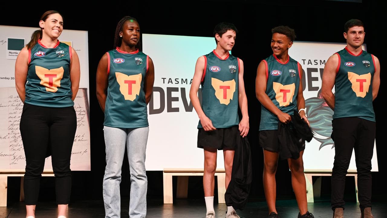 The Tasmania Devils guernsey (file image)