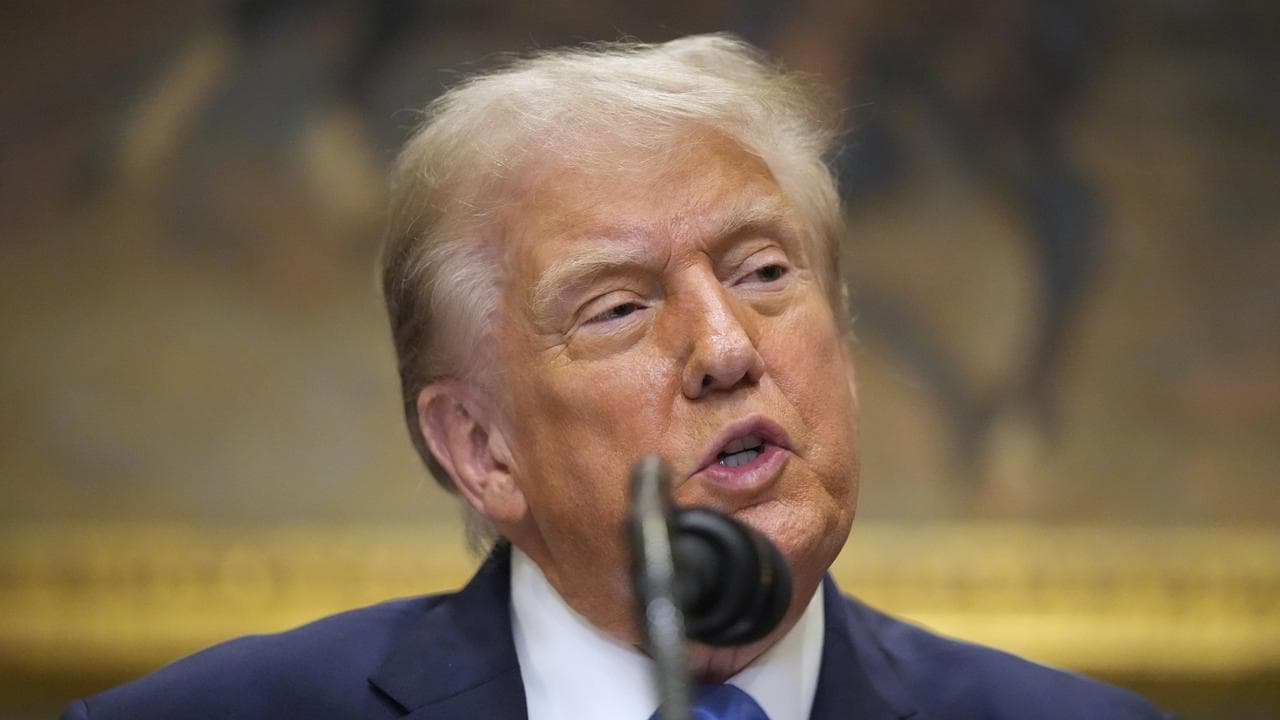 US President Donald Trump