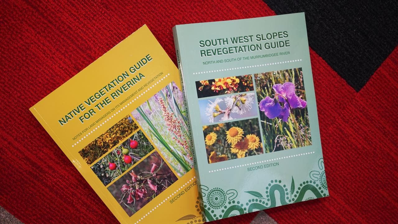 Copies of revegetation guide books