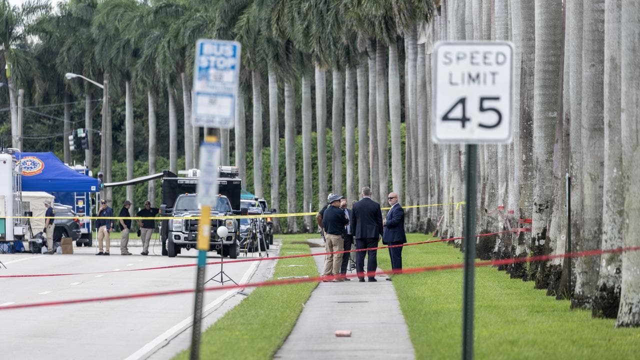 Donald Trump in West Palm Beach, Florida