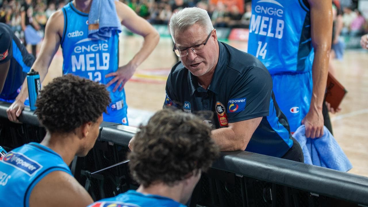 Melbourne United coach Dean Vickerman.