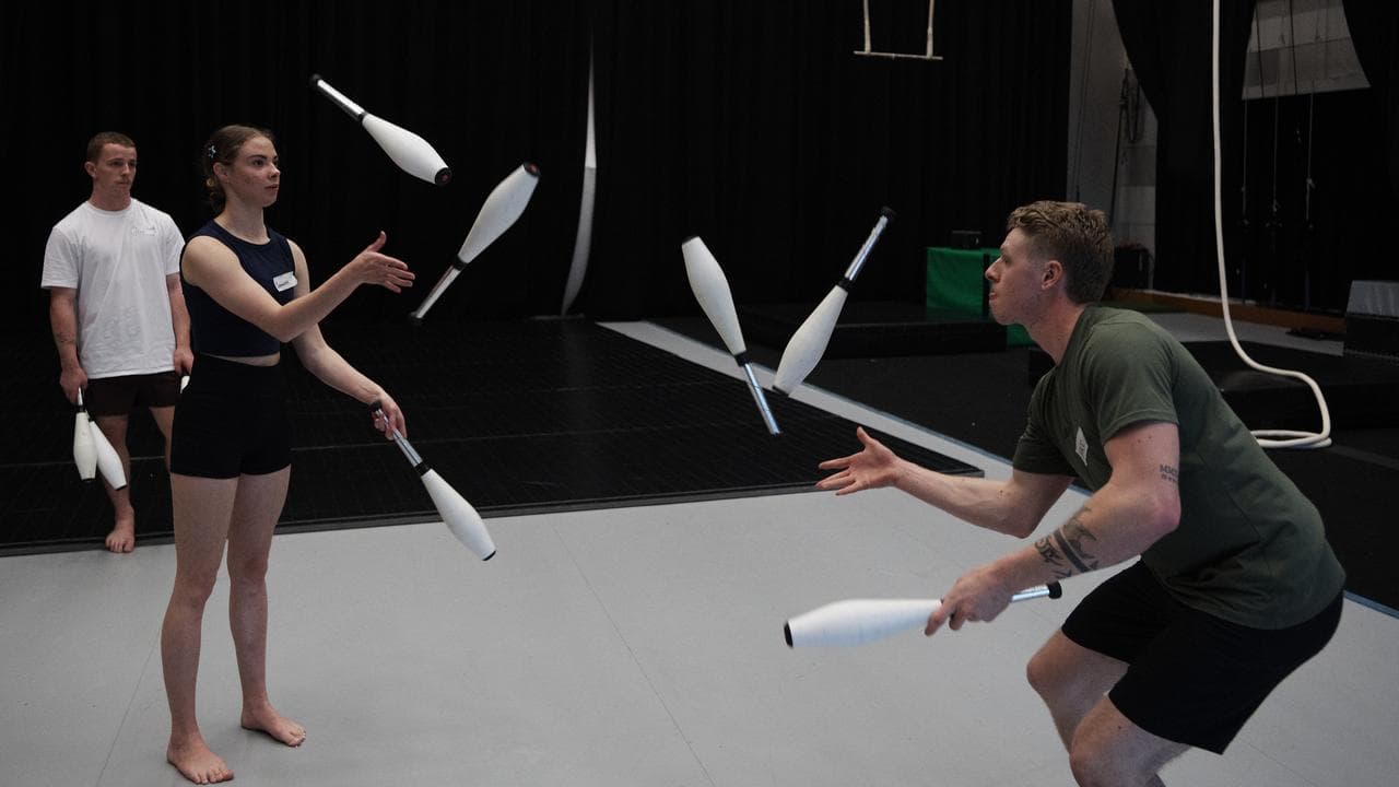 Auditions at the National Institute of Circus Arts