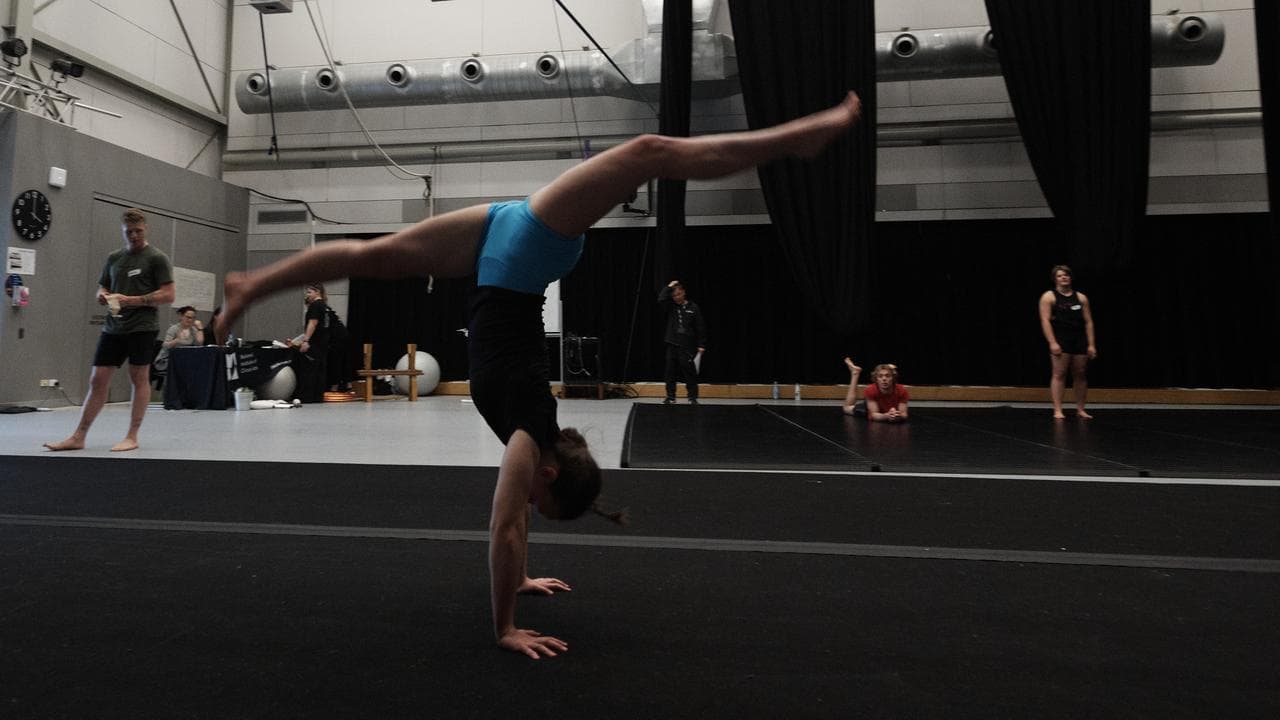 Auditions at the National Institute of Circus Arts