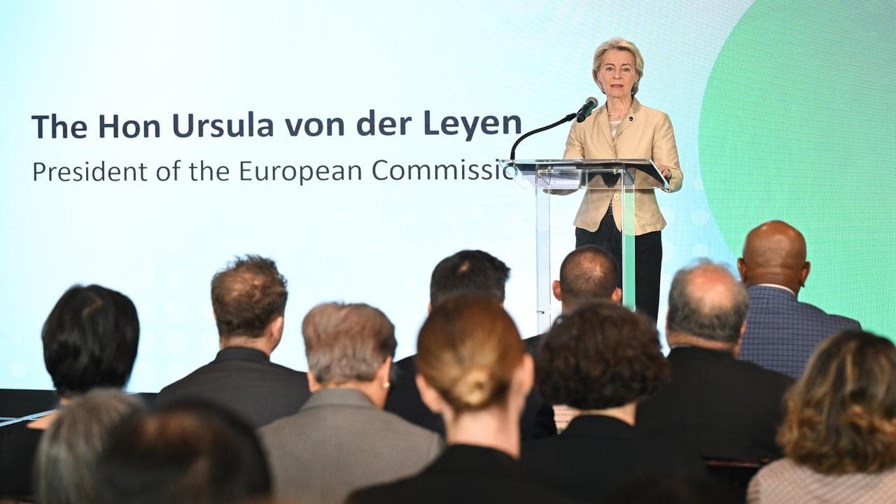 European Commission president Ursula von der Leyen