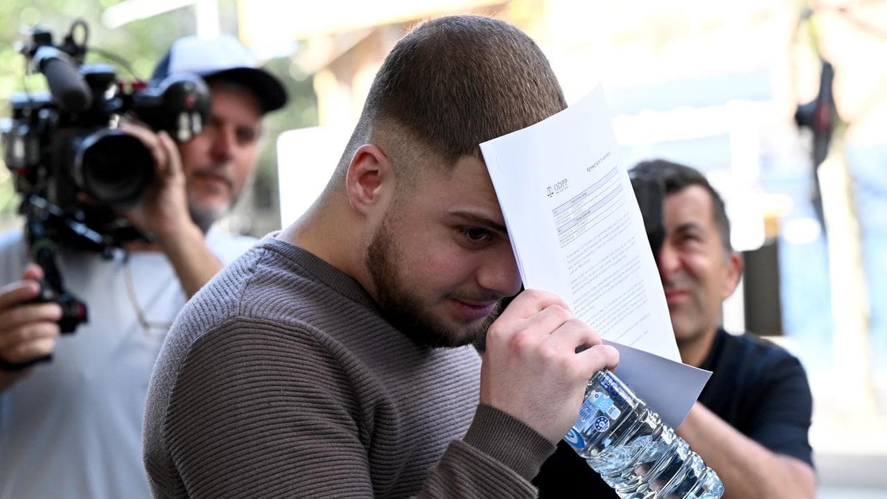 Thomas Stojanovski departs the Downing Centre Local Court